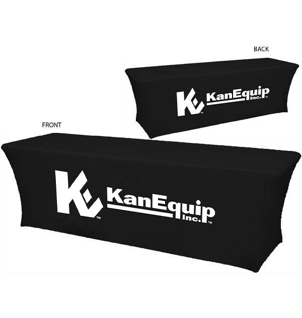 KanEquip Standard Stretch Table Cover (6' and 8')