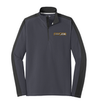 Sport-Tek® Sport-Wick® Textured Colorblock 1/4-Zip Pullover with JCB logo