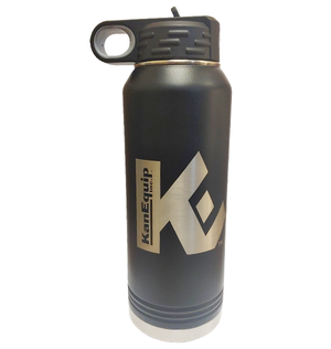 32 oz Polar Camel Powder Coated Water Bottle with Straw