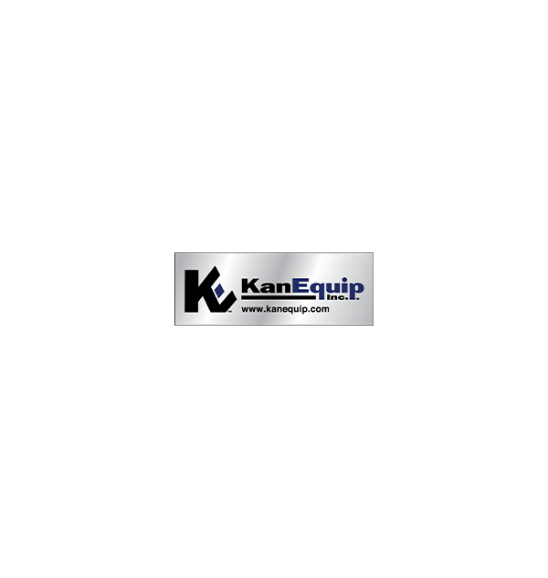 KanEquip Mini Chrome Decal Stickers (Pack of 100)